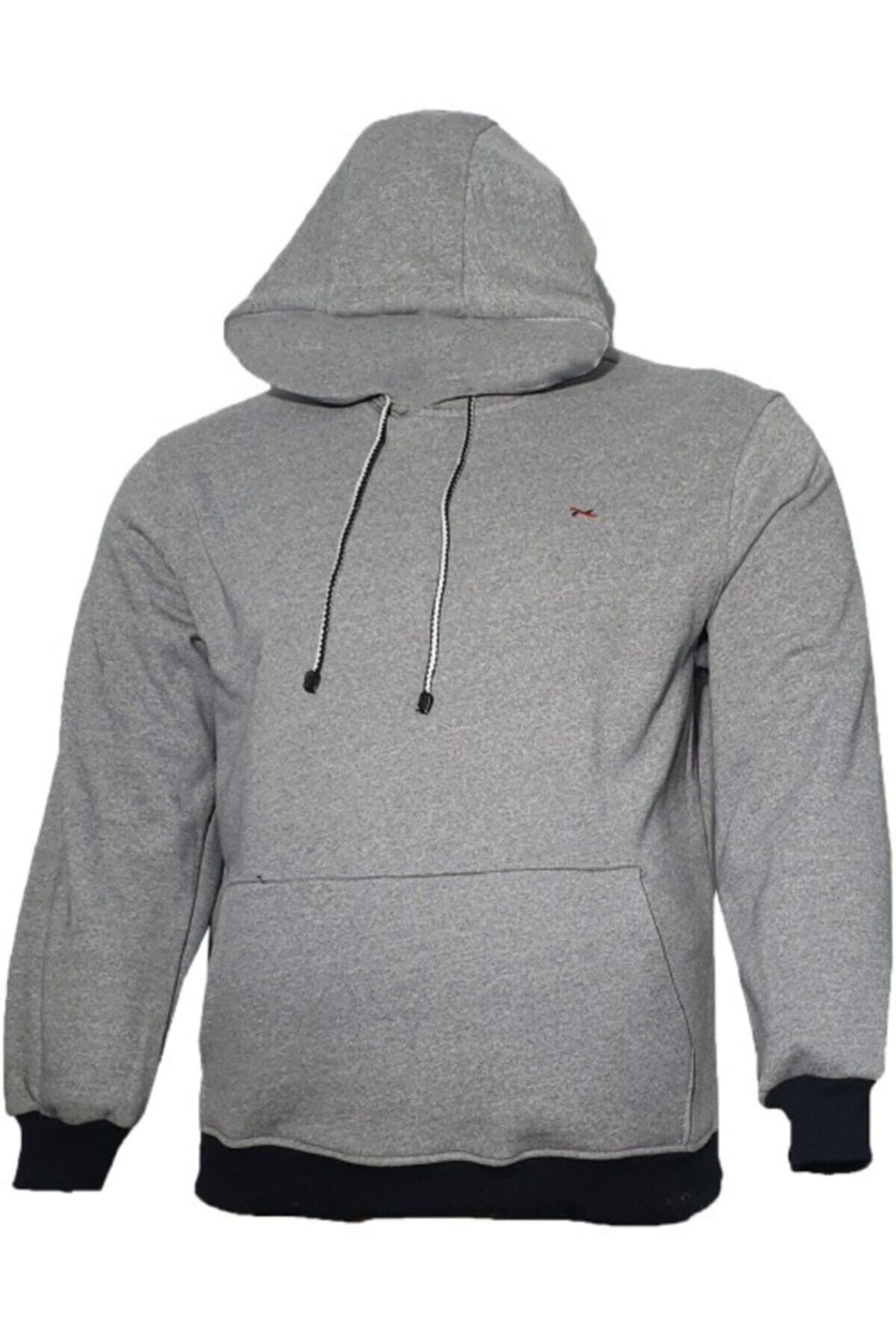 Büyük Beden Kapşonlu Kışlık Sweatshirt