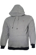 Büyük Beden Kapşonlu Kışlık Sweatshirt