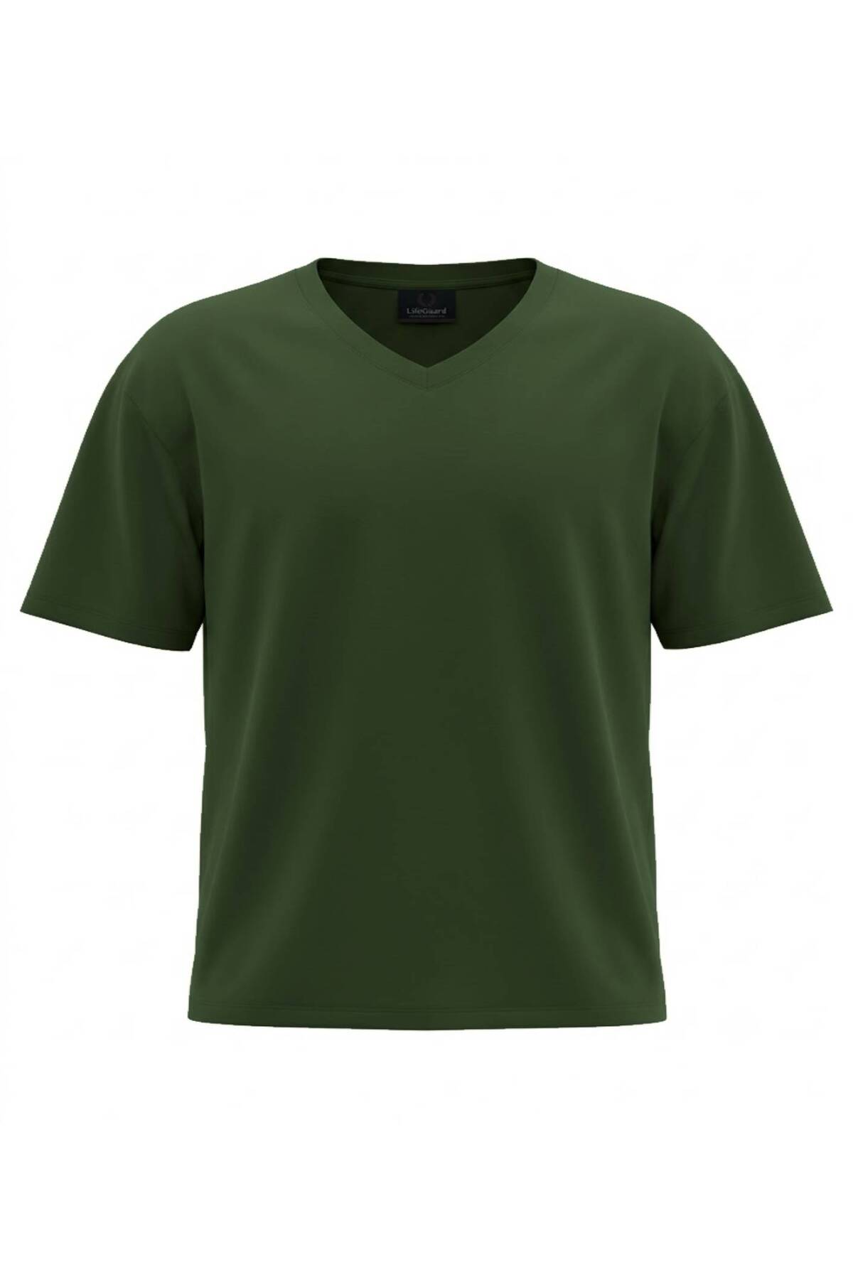 Büyük Beden V Yaka Tshirt