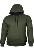 Büyük Beden Kapüşonlu Sweatshirt Yeşil