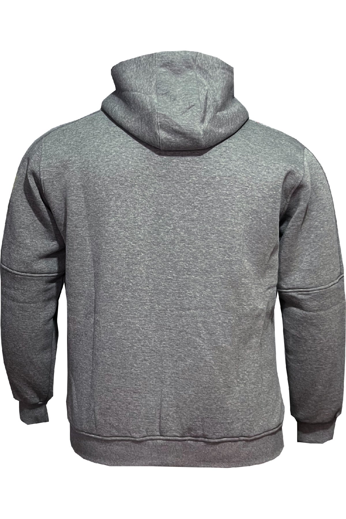 Büyük Beden Kapşonlu Fermuarlı Sweatshirt