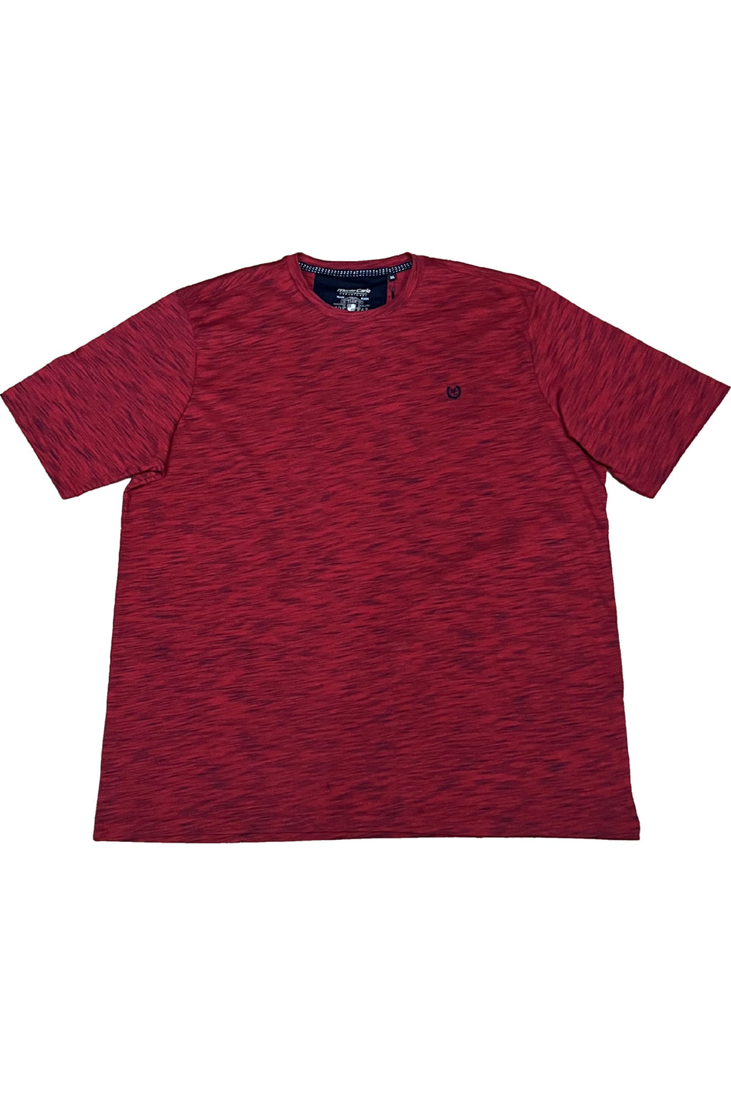Büyük Beden Flamlı Likralı Penye T-shirt