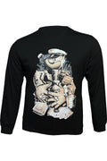 Büyük Beden Baskılı Sweatshirt