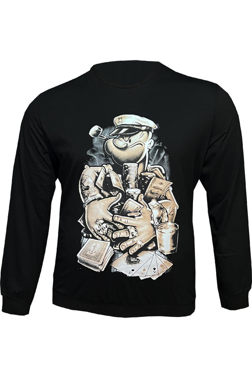 Büyük Beden Baskılı Sweatshirt