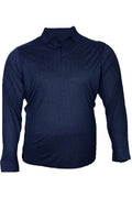 Büyük Beden Polo Yaka Mevsimlik Sweatshirt