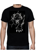 Büyük Beden Baskılı Likralı T-shirt