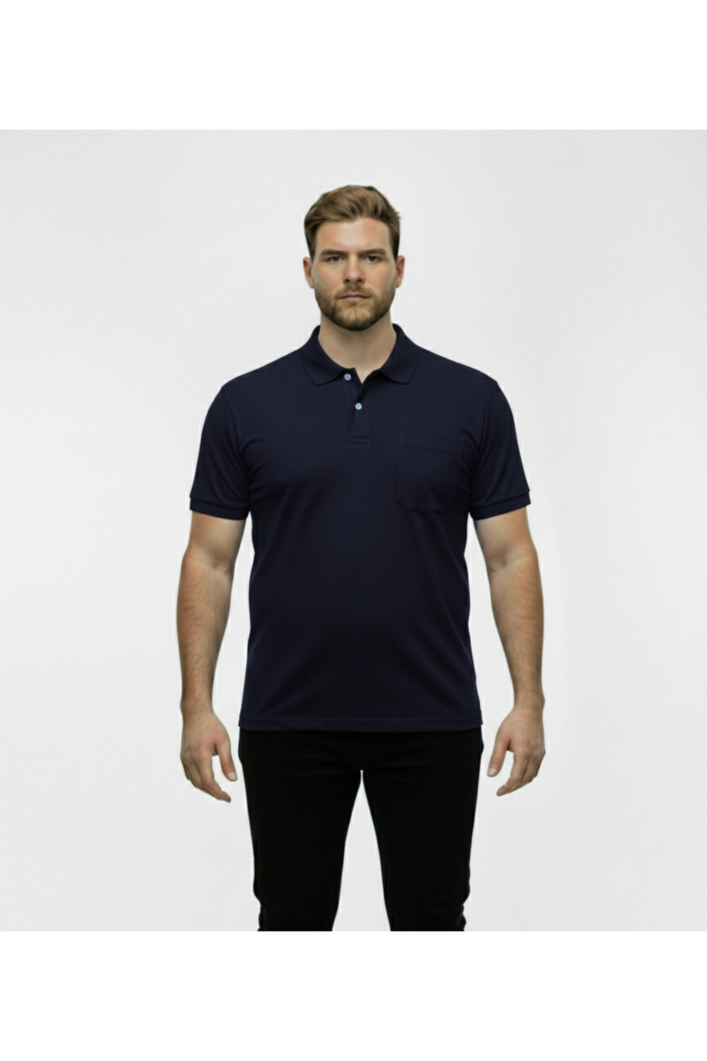 Büyük Beden Polo Yaka T-shirt