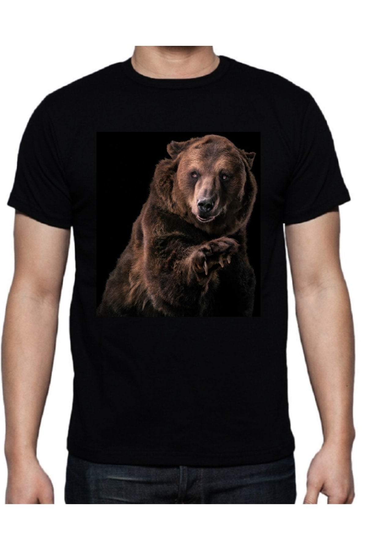 Büyük Beden Baskılı T-shirt