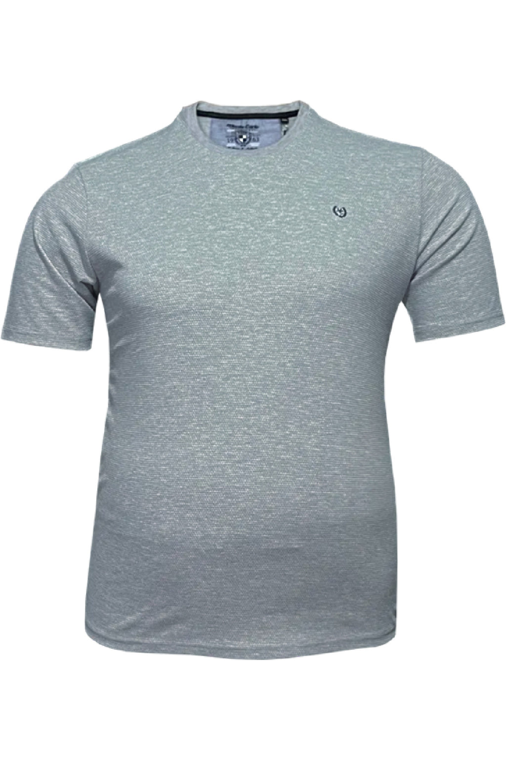 Büyük Beden Waffle Örme Likralı Penye T-shirt