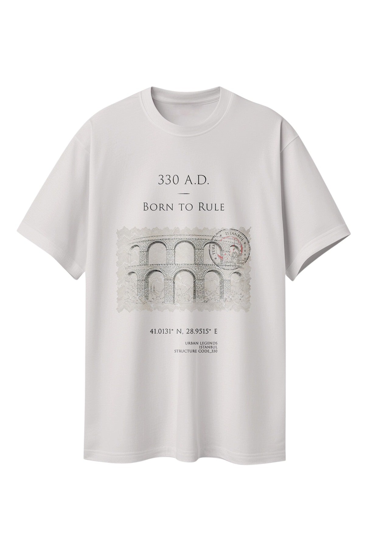 Büyük Beden Dijital Baskılı T-shirt