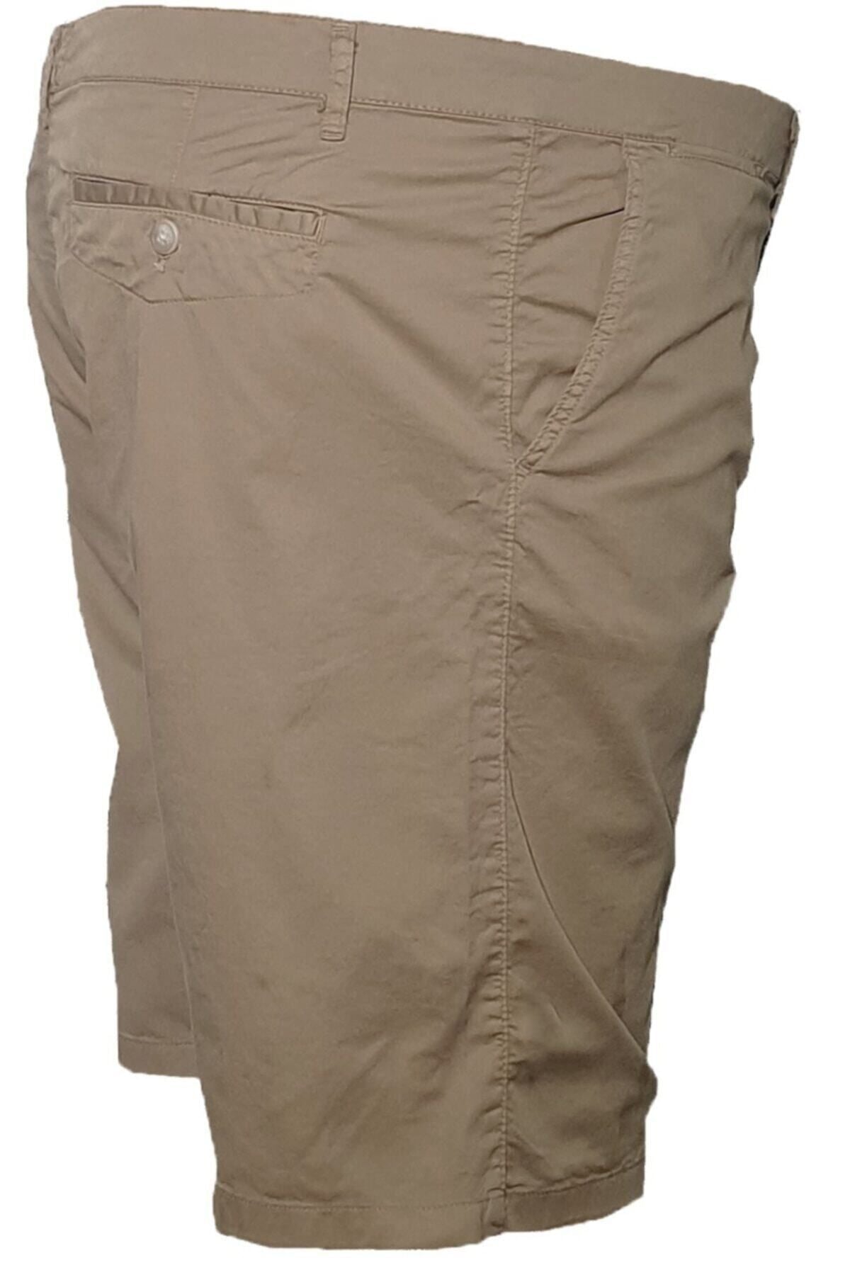 Büyük Beden Likralı Chino Short