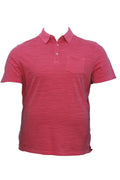 Büyük Beden Polo Yaka Çizgili T-shirt