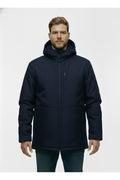 Büyük Beden Softshell Su Geçirmez Kapuşonlu Erkek Kaban 3XL-8L
