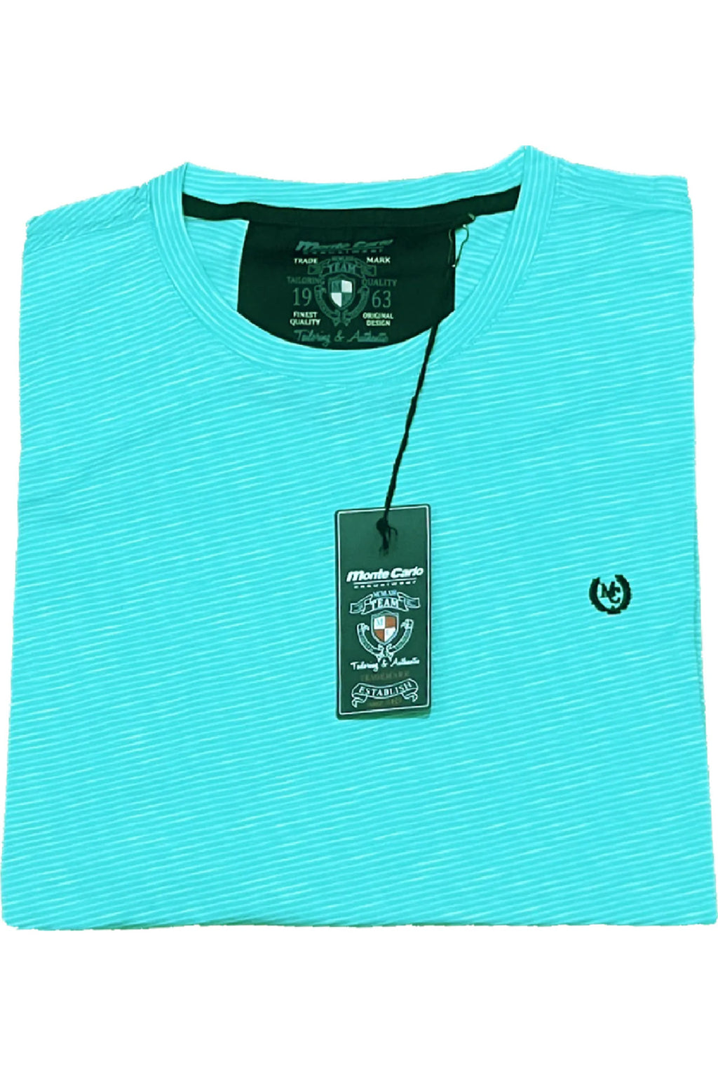 Büyük Beden Çizgili Penye T-shirt