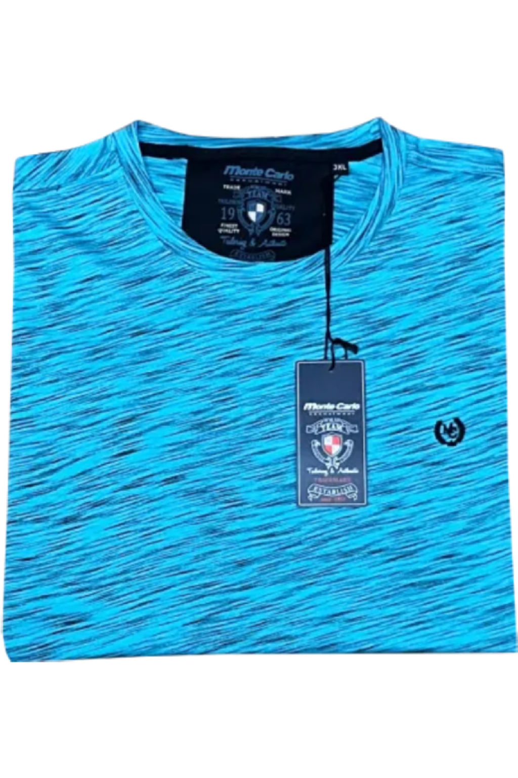 Büyük Beden Flamlı Likralı Penye T-shirt