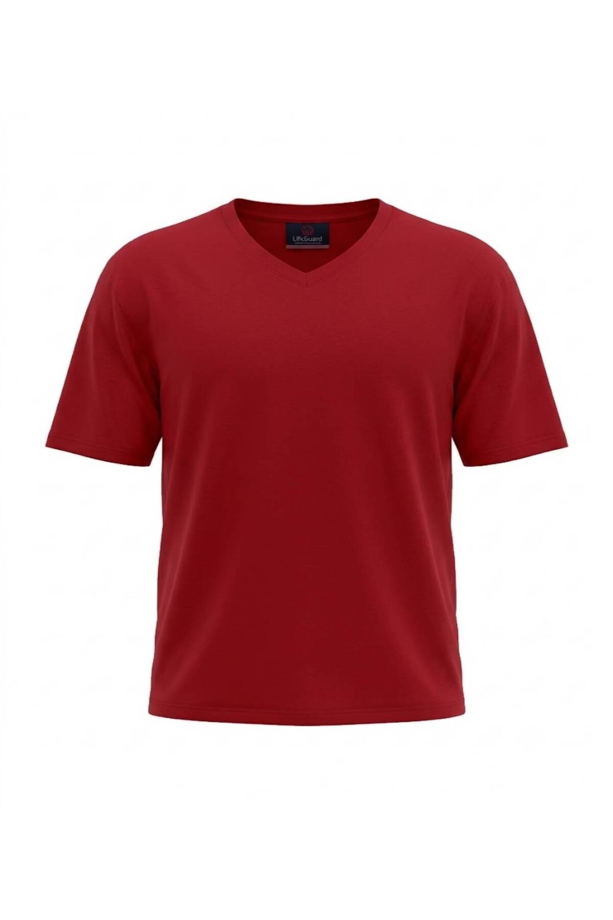 Büyük Beden V Yaka Tshirt