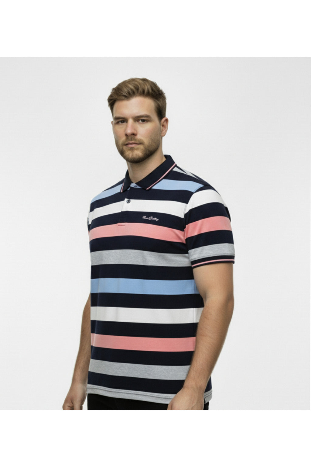 Büyük Beden Polo Yaka T-shirt