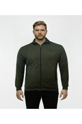 Büyük Beden Fermuarlı Uzun Kollu Sweatshirt