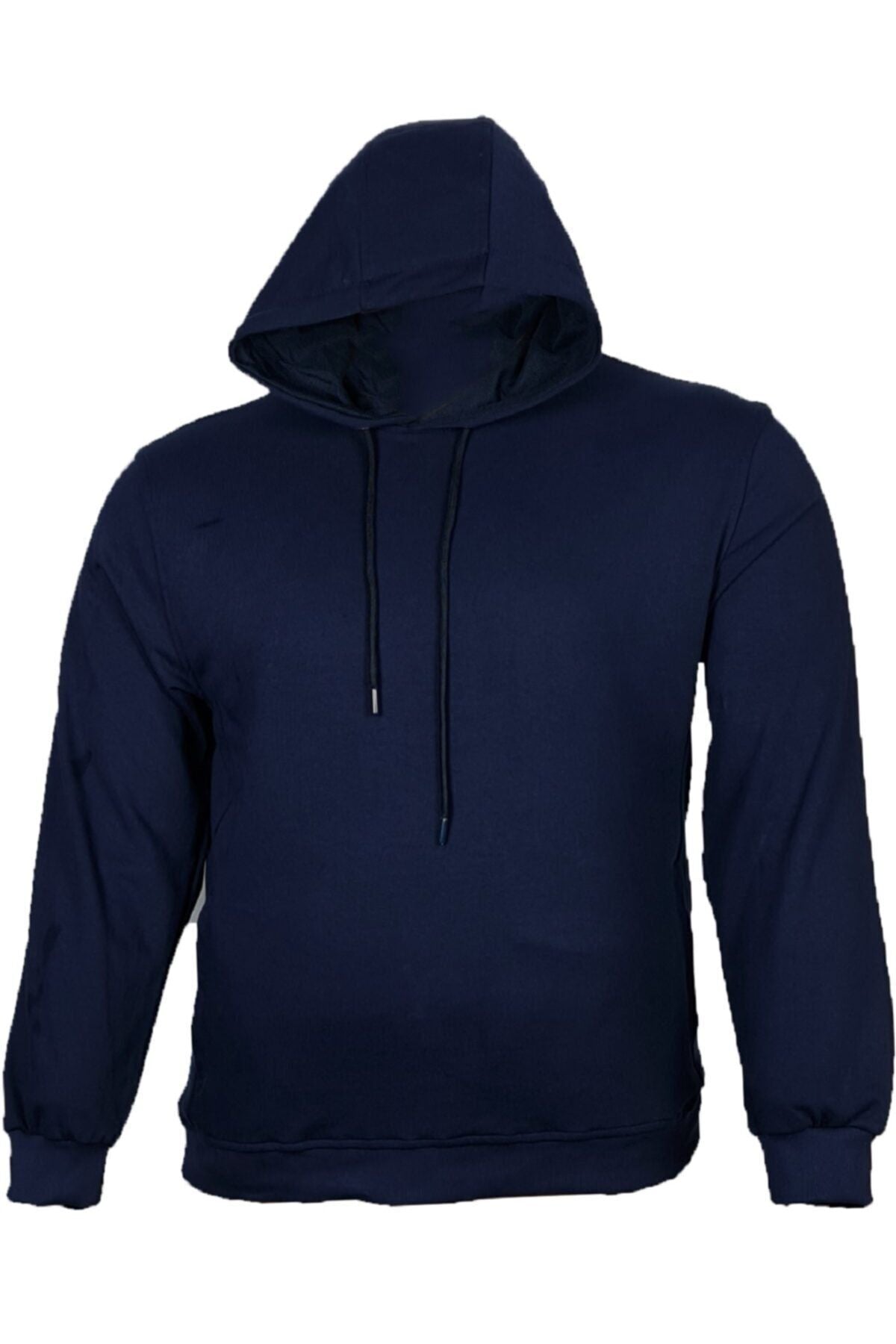 Büyük Beden Kapüşonlu Sweatshirt Yeşil
