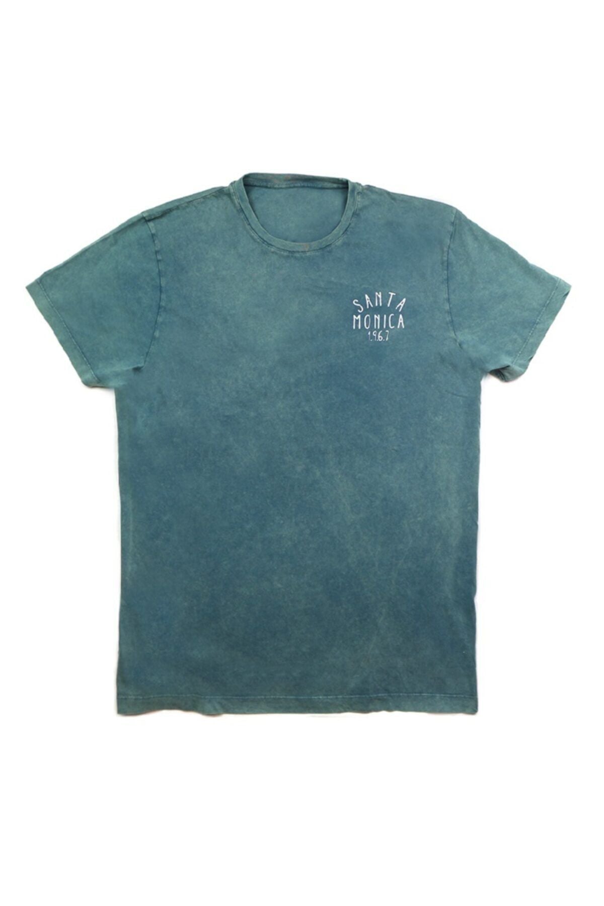 Büyük Beden Özel Yıkamalı Baskılı T-shirt
