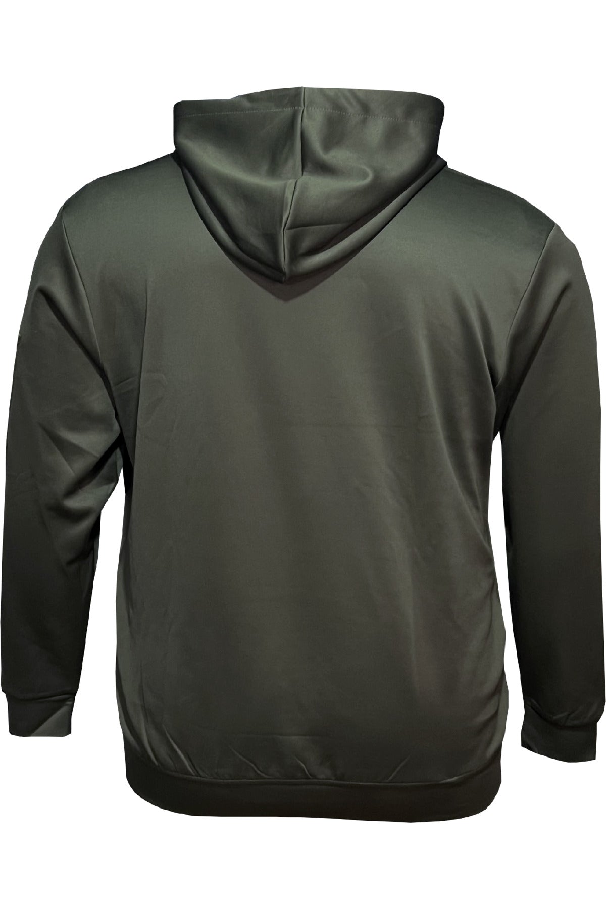Büyük Beden Kapşonlu Baskılı Sweatshirt