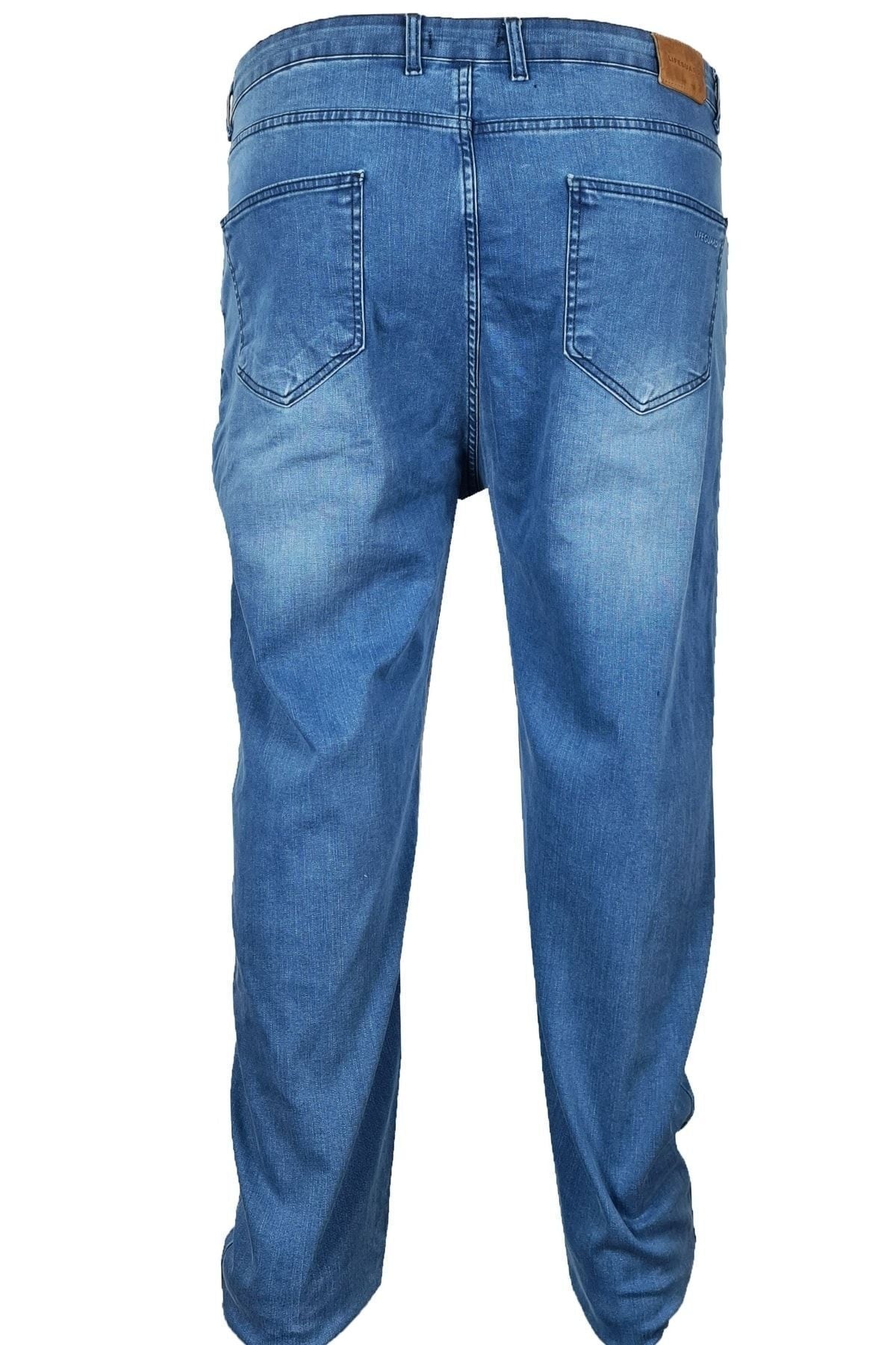 Büyük Beden Likralı Kot Pantolon