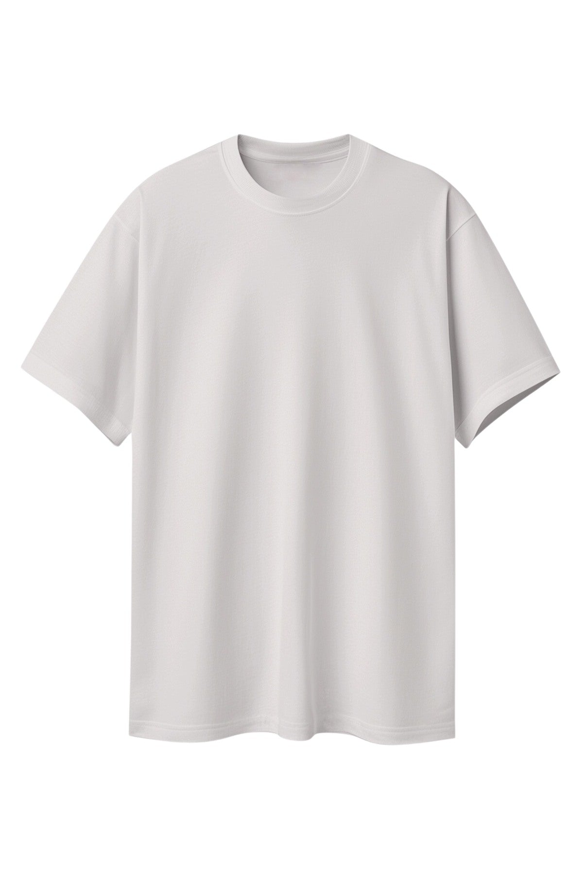Büyük Beden Dijital Arka Baskılı T-shirt