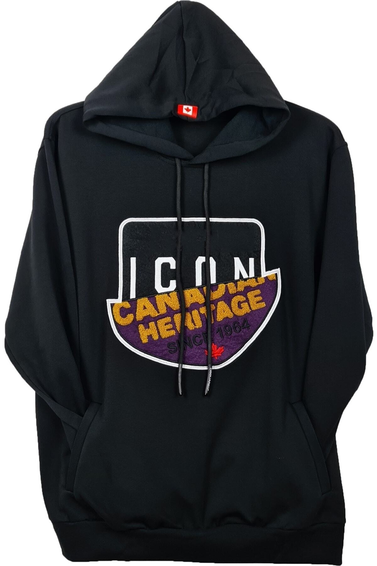 Büyük Beden Kapşonlu Sweatshirt