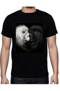 Erkek Büyük Beden Baskılı T-shirt