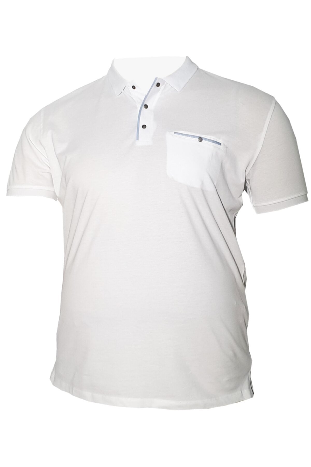 Büyük Beden Polo Yaka T-shirt