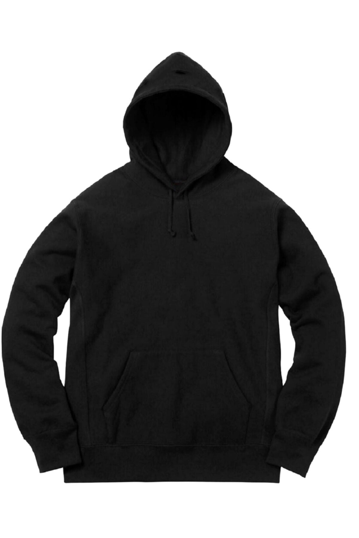 Büyük Beden Kapşonlu Mevsimlik Sweatshirt
