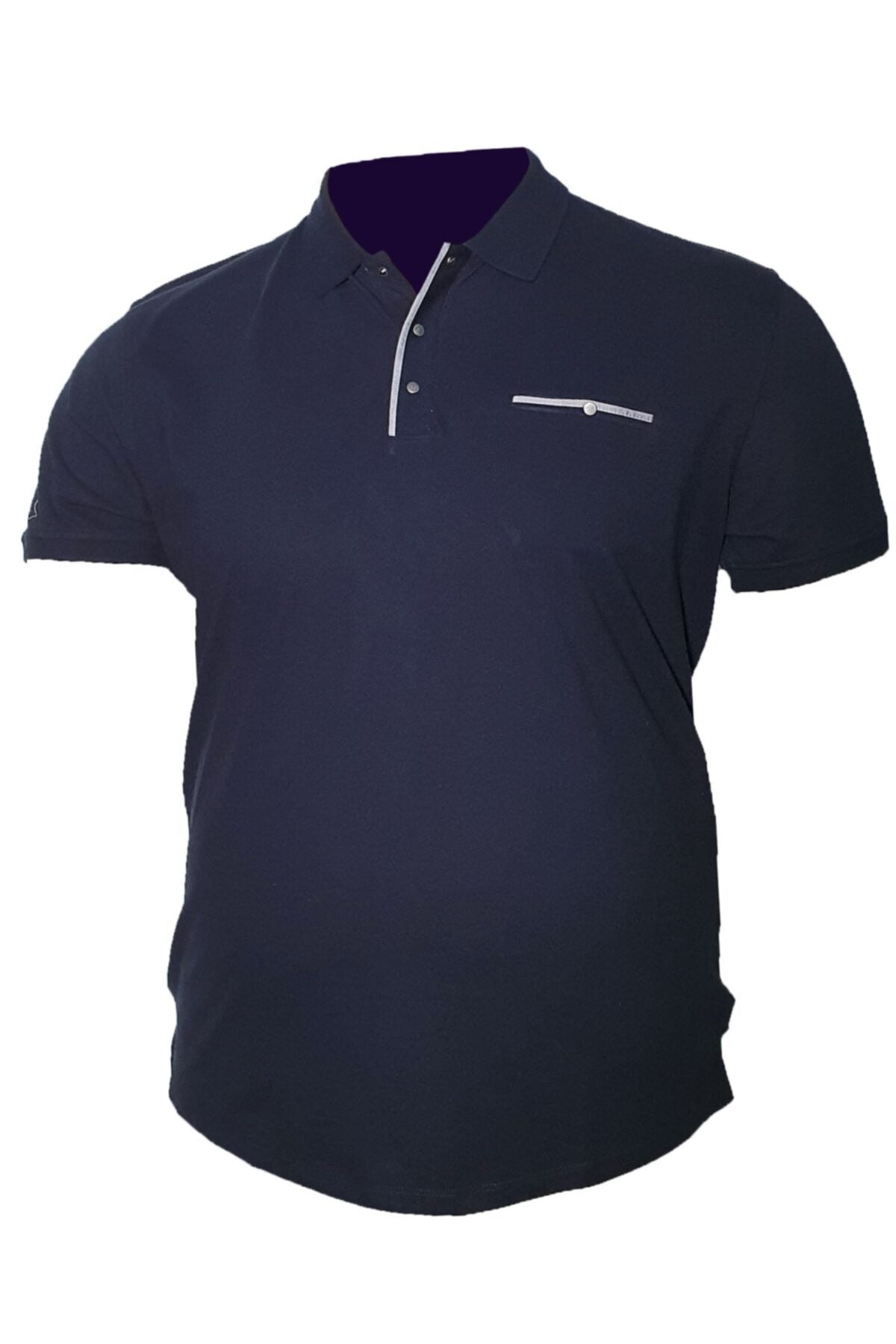 Büyük Beden Polo Yaka T-shirt