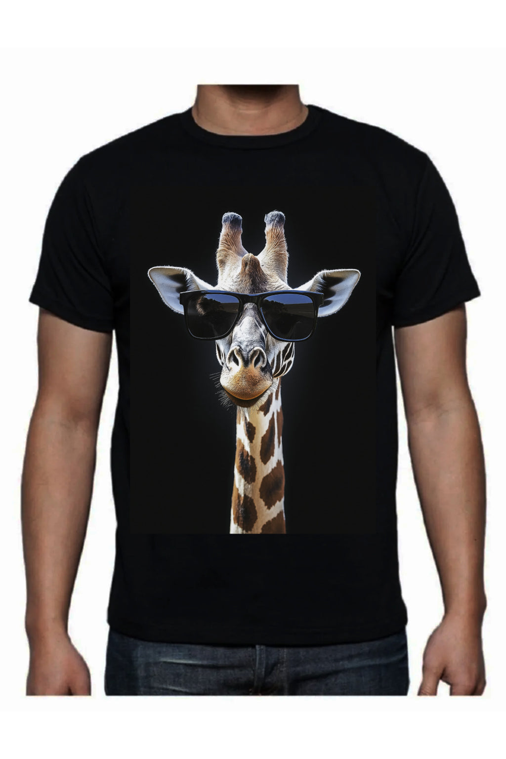 Büyük Beden Dijital Baskılı T-shirt
