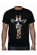 Büyük Beden Dijital Baskılı T-shirt