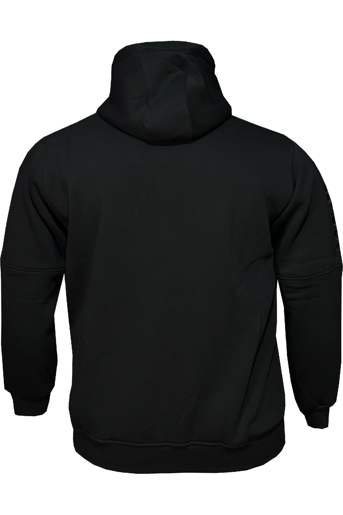 Büyük Beden Kapşonlu Fermuarlı Sweatshirt
