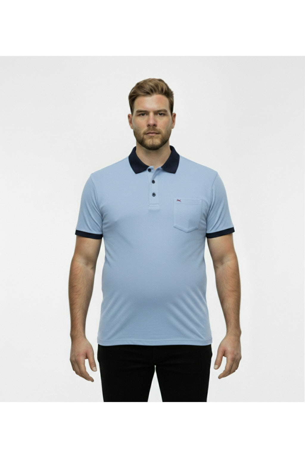 Büyük Beden Erkek Polo Yaka T-Shirt