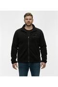 Büyük Beden Fermuarlı Polar Sweatshirt Bordo