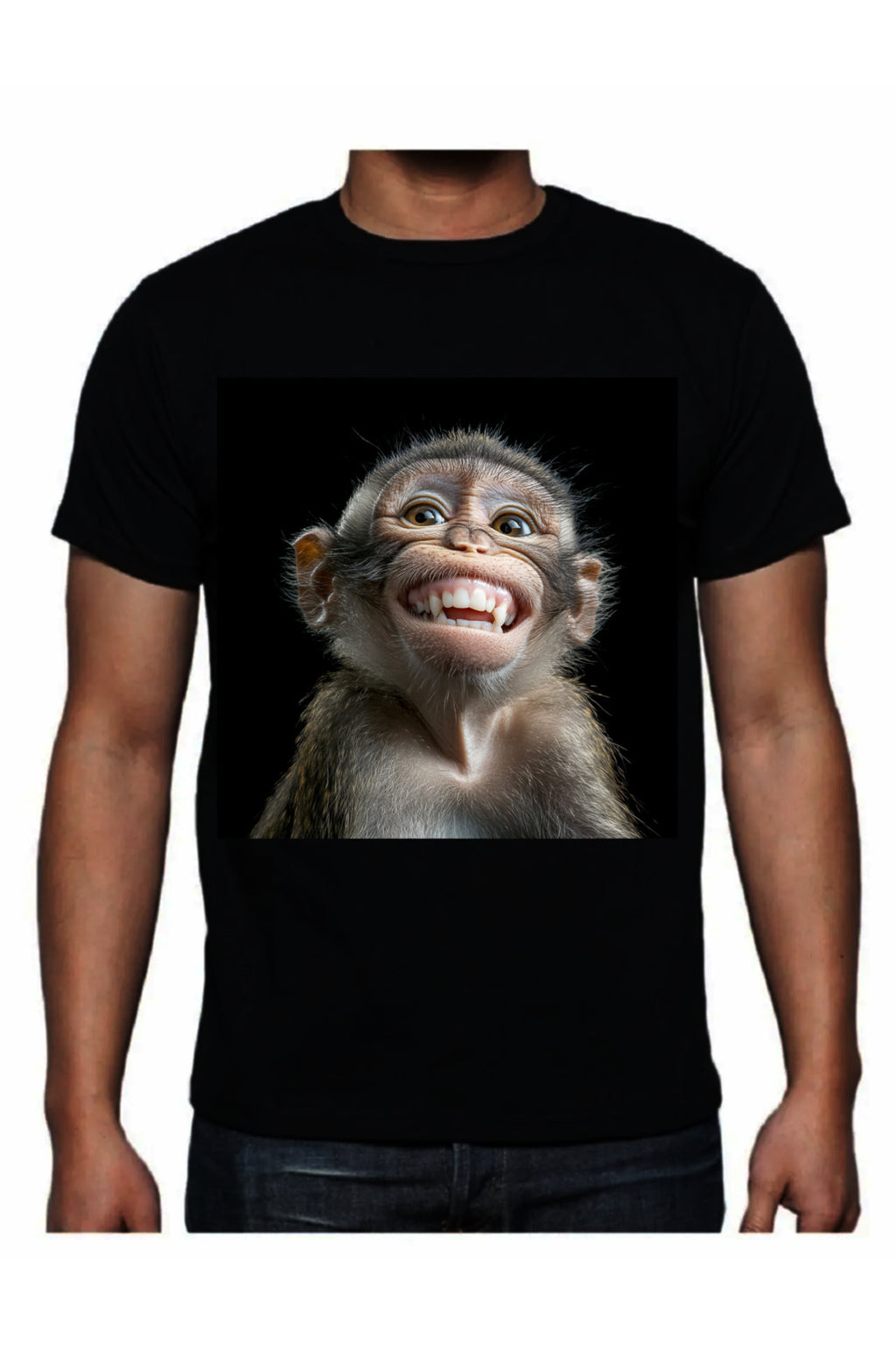 Büyük Beden Dijital Baskılı T-shirt