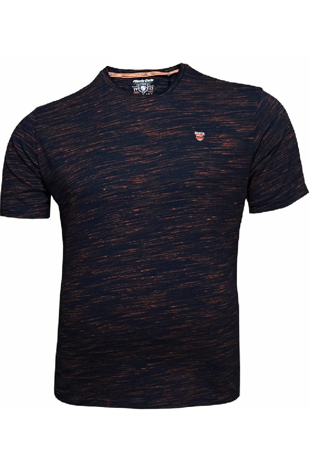 Büyük Beden Flamlı Likralı Penye T-shirt