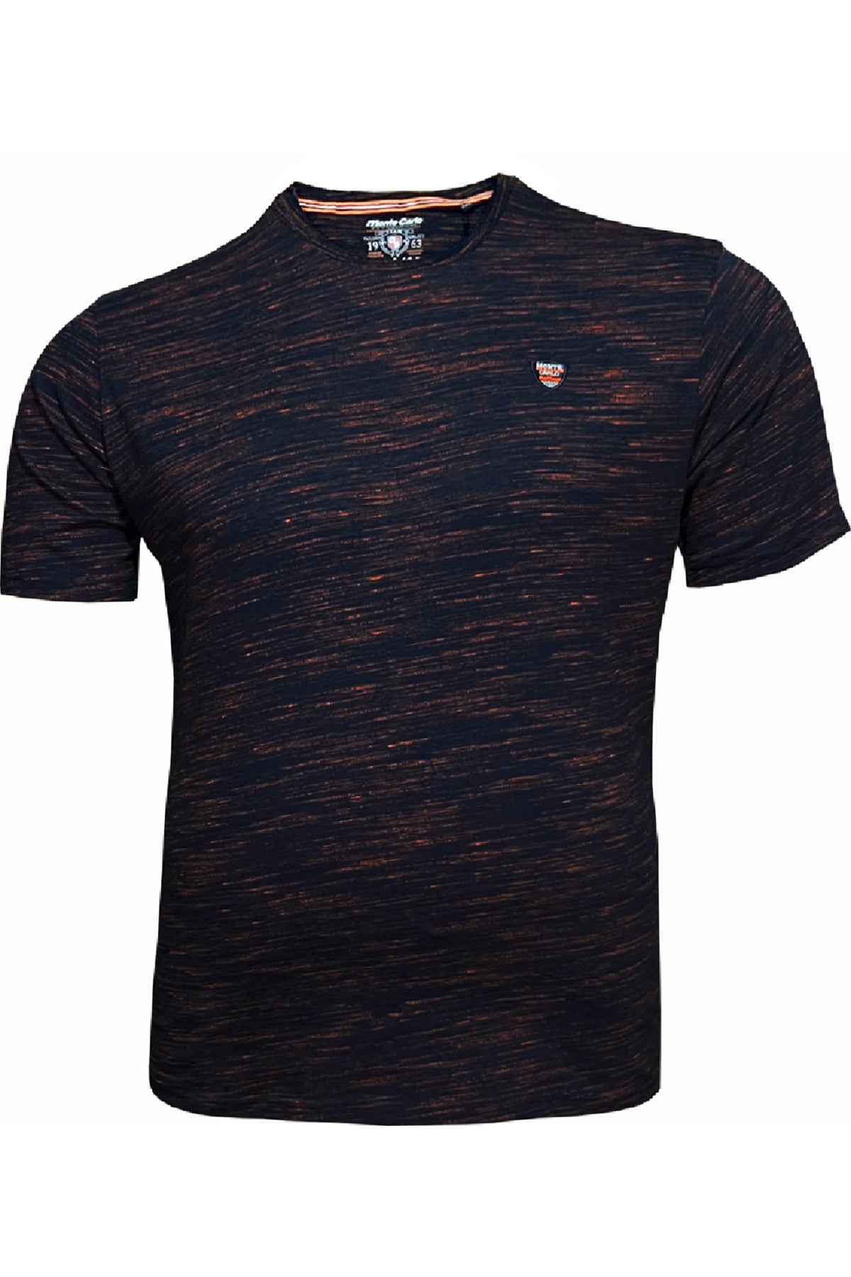 Büyük Beden Flamlı Likralı Penye T-shirt