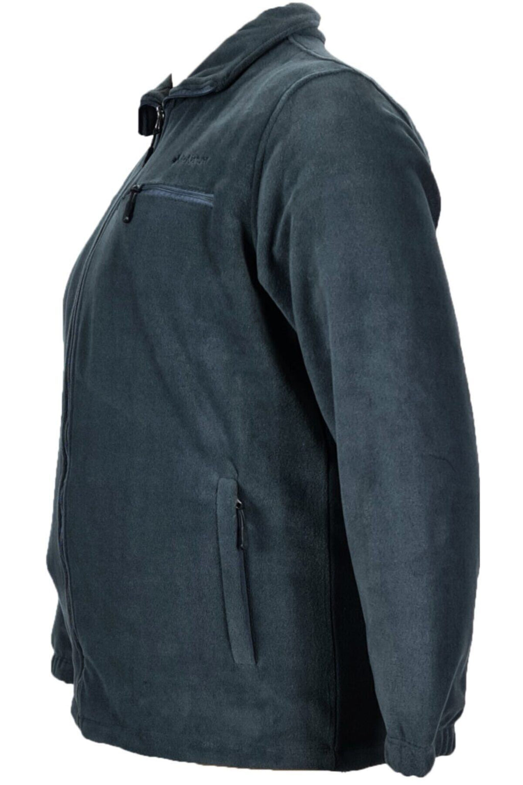 Büyük Beden Fermuarlı Polar Sweatshirt Bordo