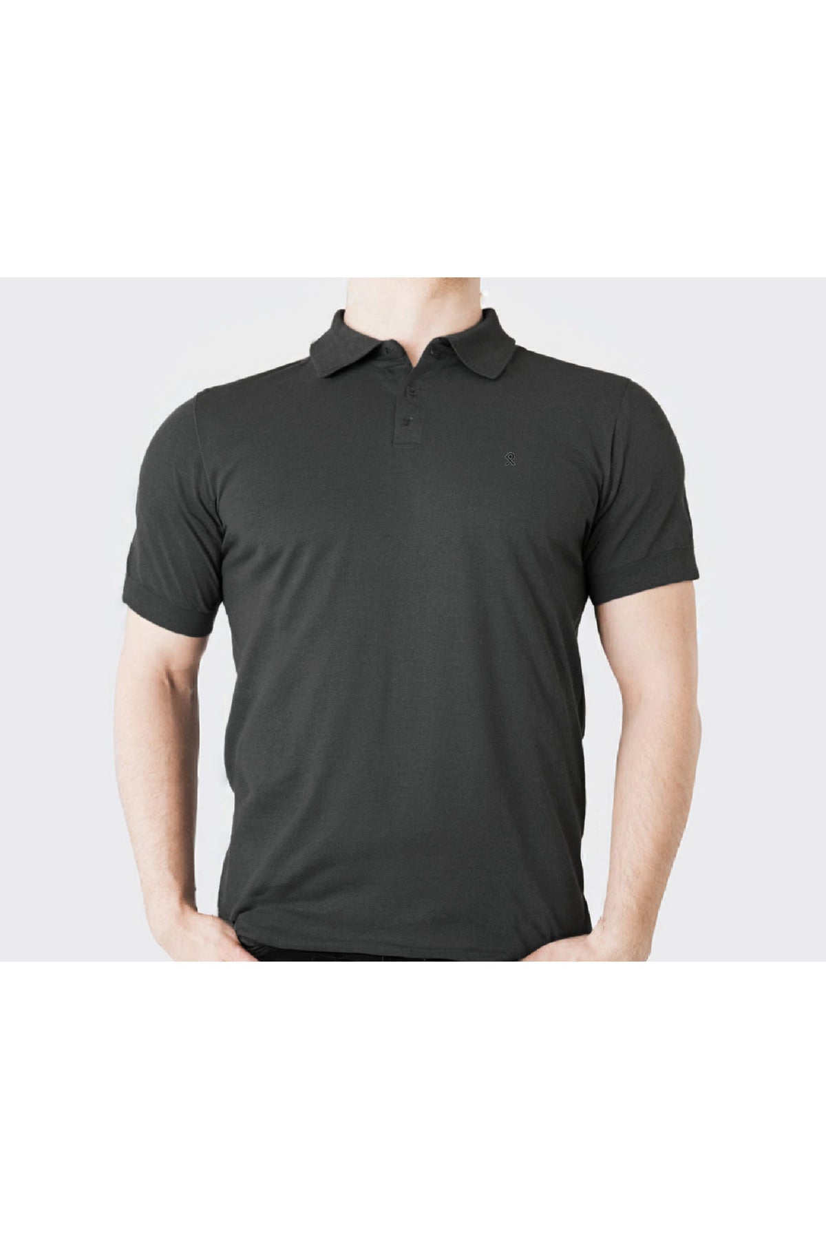 Büyük Beden İnce Polo Yaka Lakost T-Shirt