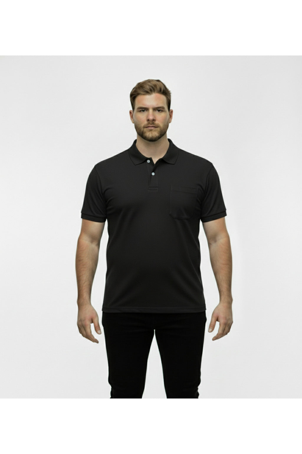 Büyük Beden Polo Yaka T-shirt