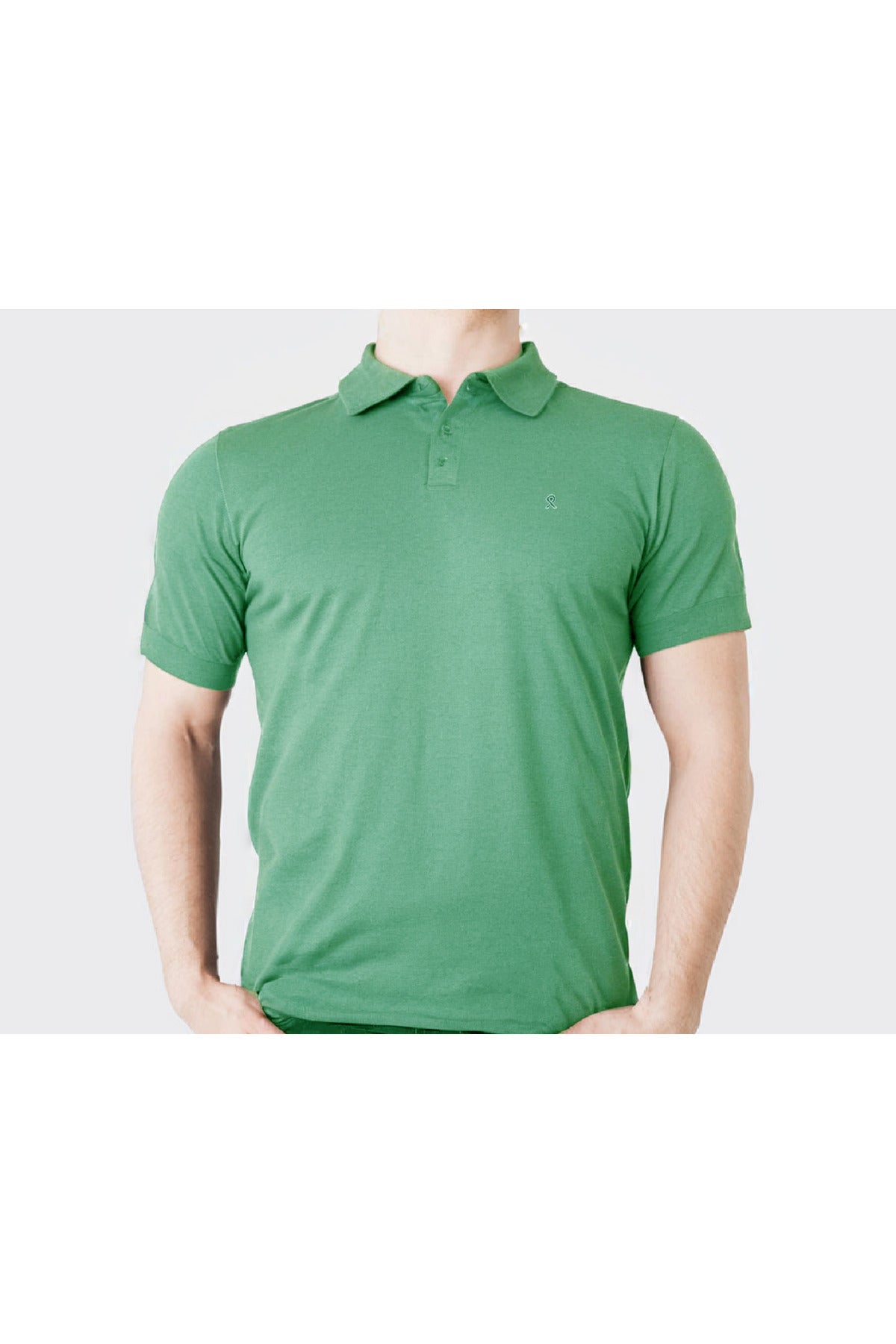 Büyük Beden İnce Polo Yaka Lakost T-Shirt