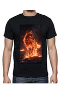 Büyük Beden Dijital Baskılı T-shirt
