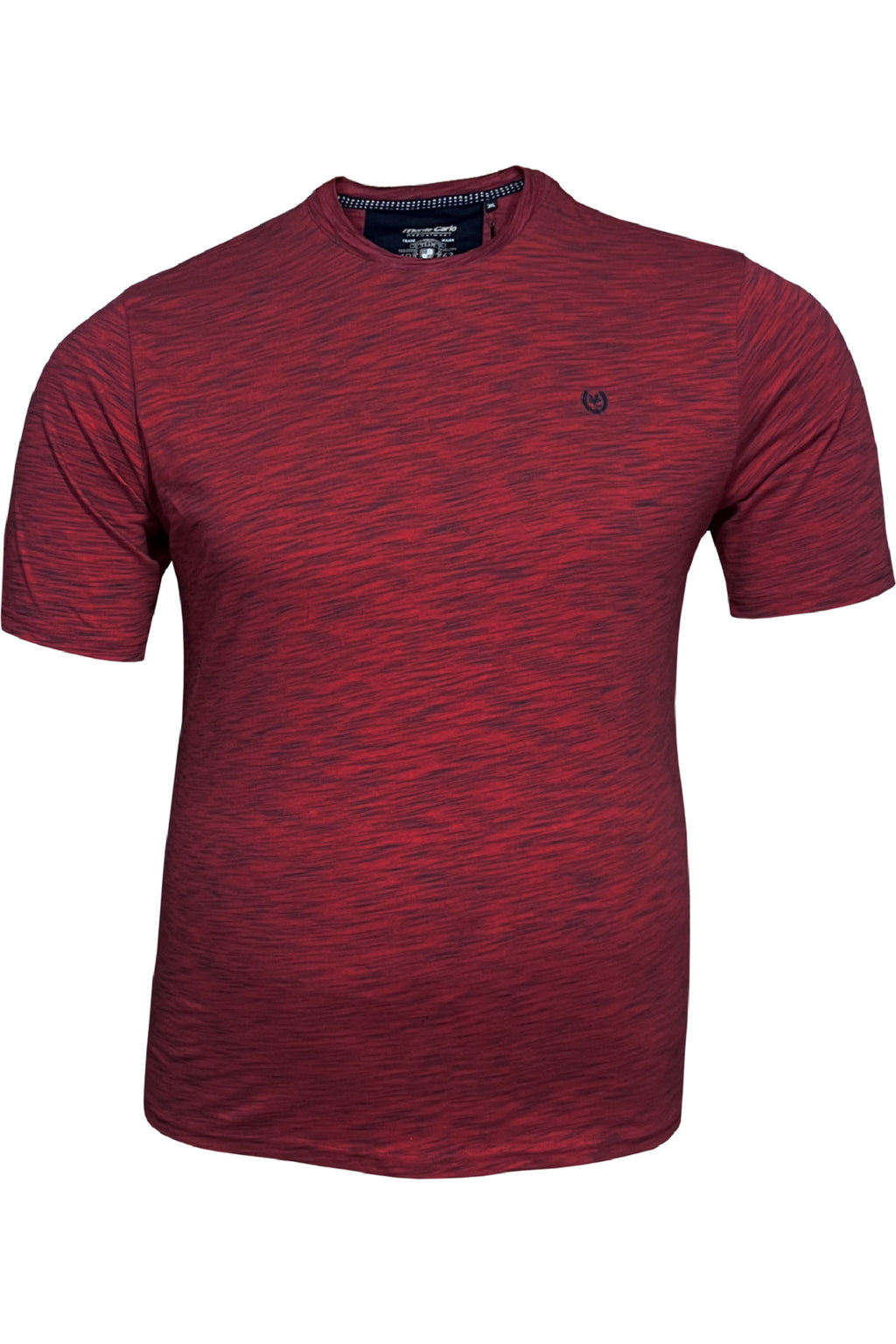 Büyük Beden Flamlı Likralı Penye T-shirt