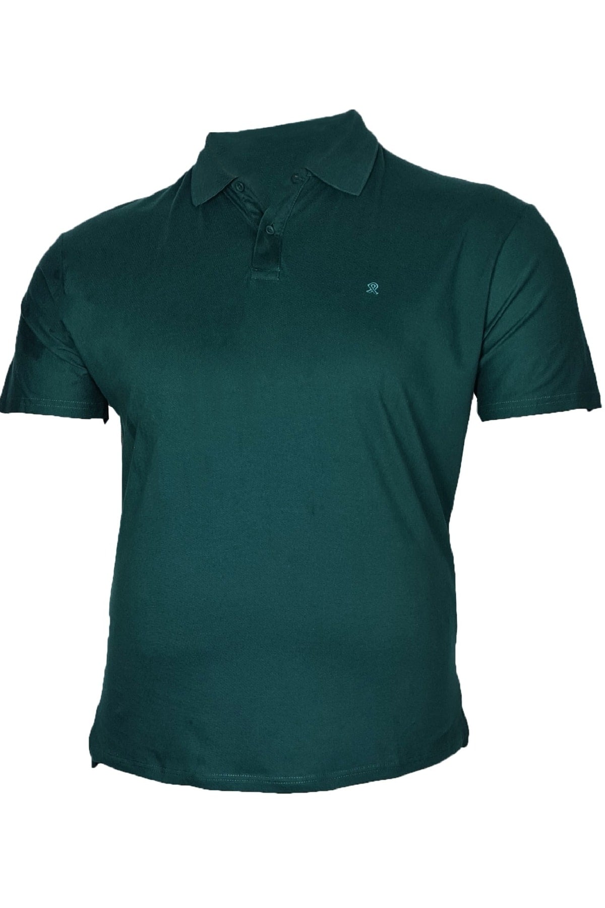Büyük Beden Polo Yaka Lakost T-shirt