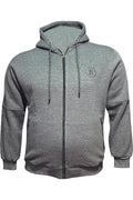 Büyük Beden Kapşonlu Fermuarlı Sweatshirt