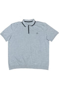 Büyük Beden Altı Lastikli Polo Yaka T-shirt