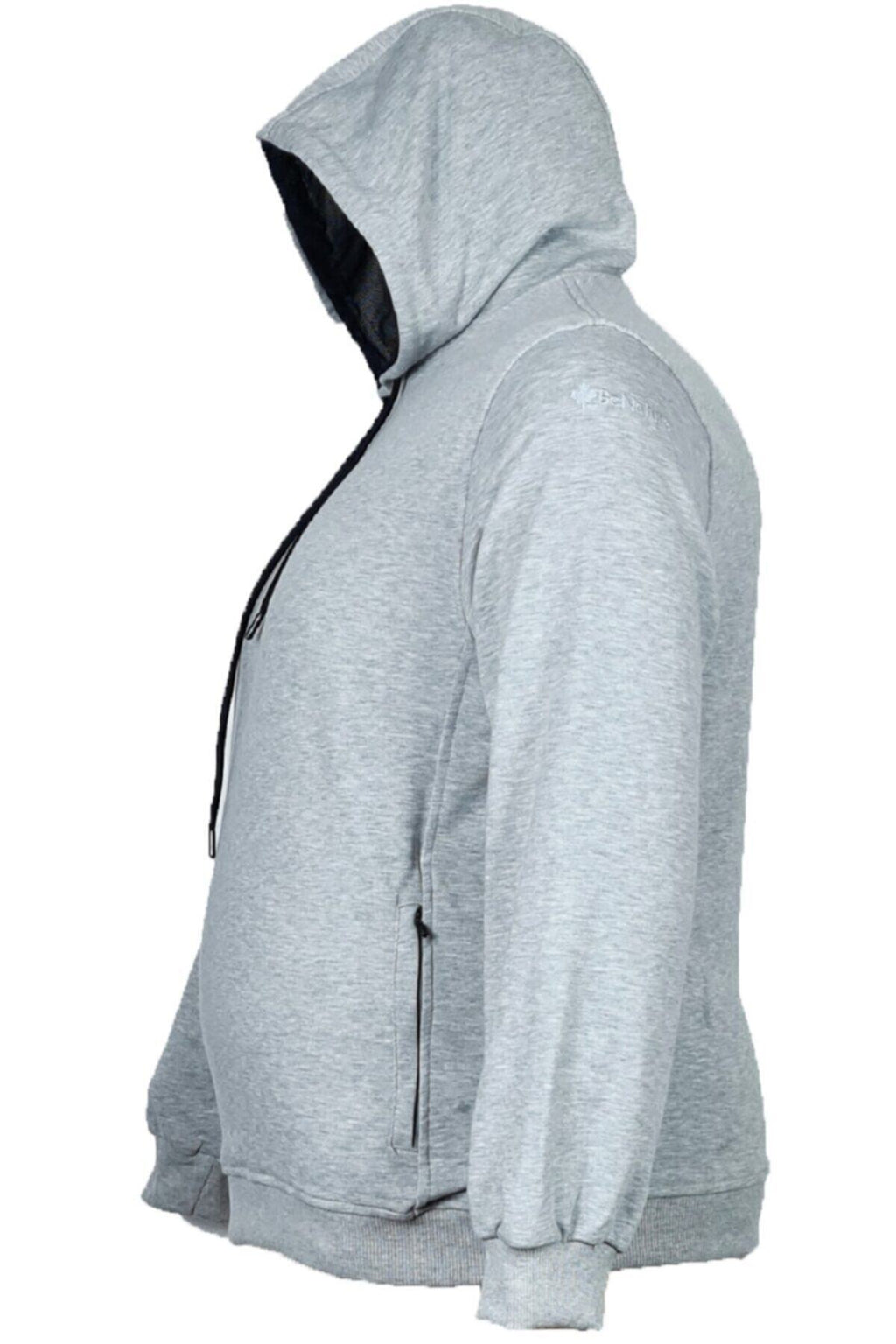 Büyük Beden Kapüşonlu Sweatshirt Yeşil